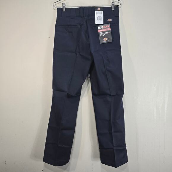 Dickies 874 Flex Mens 30x30 Original Fit 6 Pocket Blue Pants NWT - Picture 4 of 9